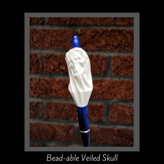 Veiled Skull Bead-able
