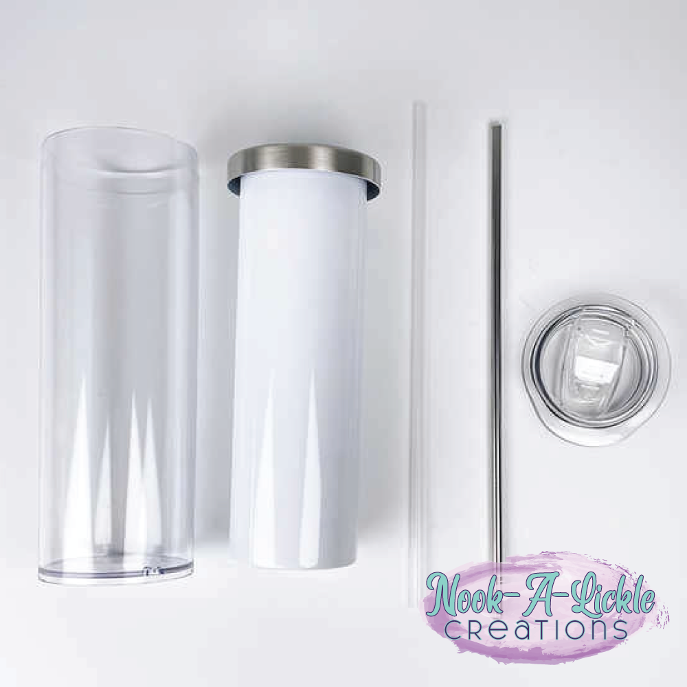 Straight Snow Globe - Sub Globe Tumbler