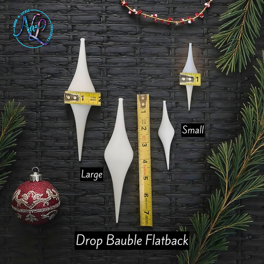 Drop Bauble Flatback