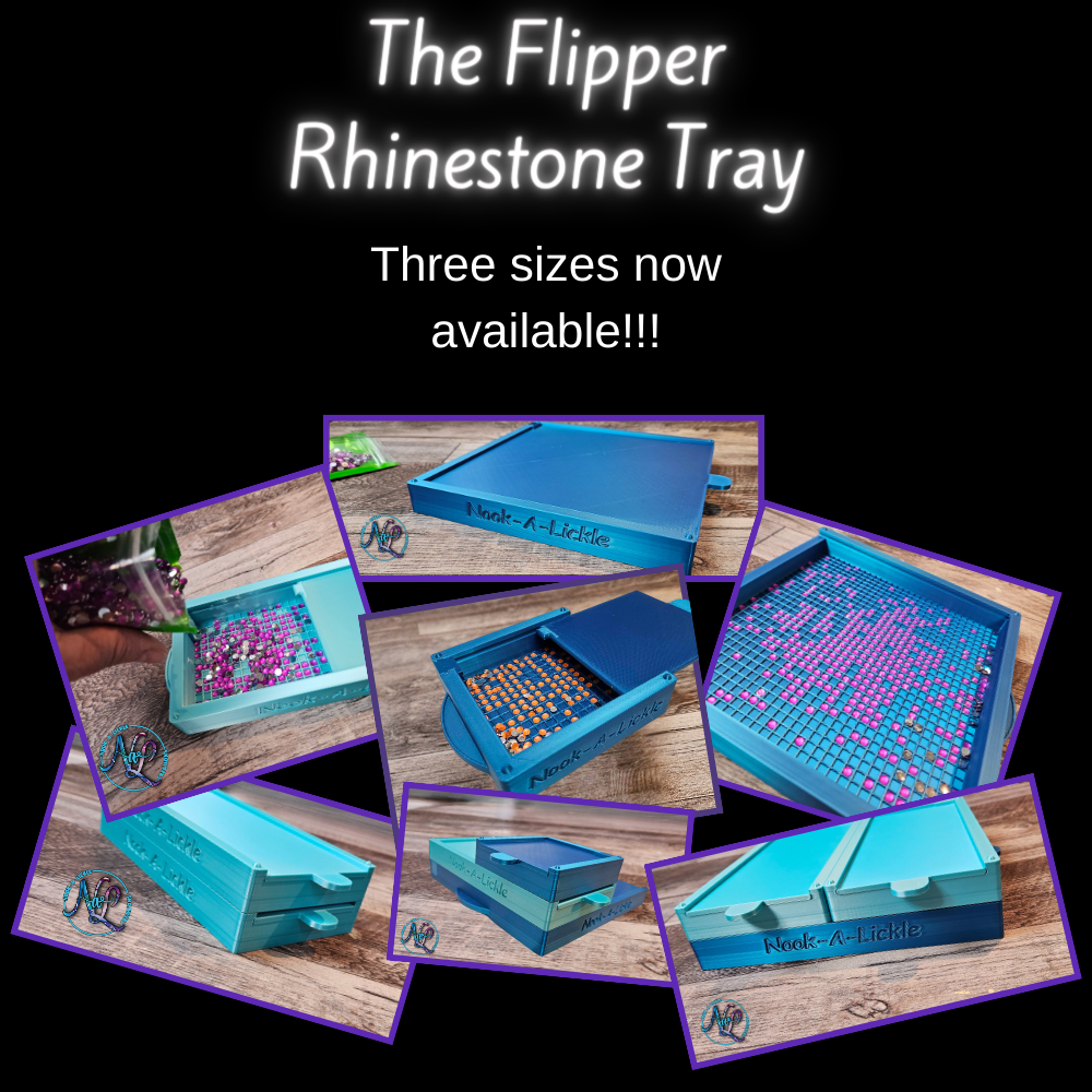 The Flipper Rhinestone Tray