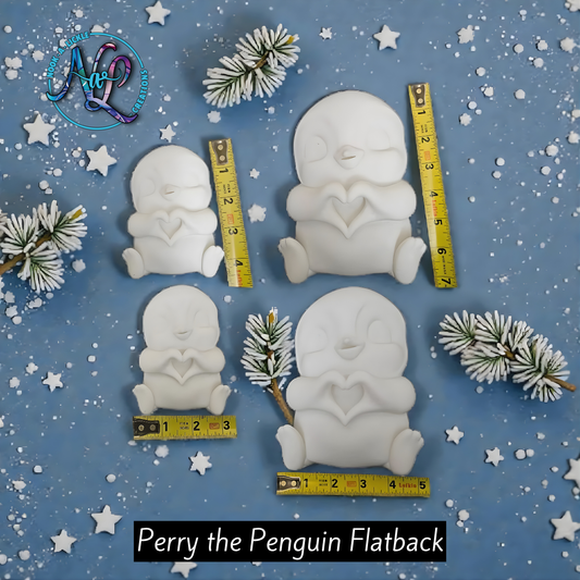 Perry Penguin Flatback