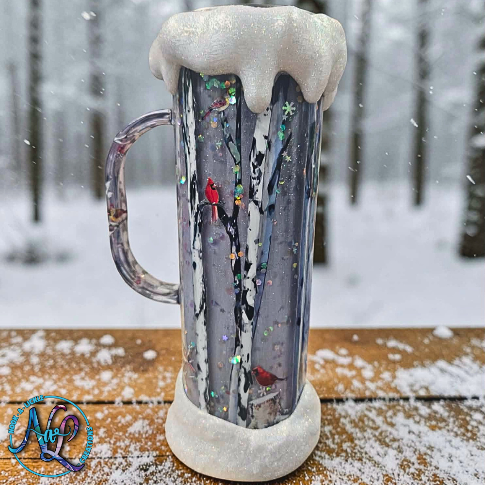 Winter Wonderland Storyboard Tumbler Class Kit ❄️ | DIY Snow Globe Tumbler + Guided Class