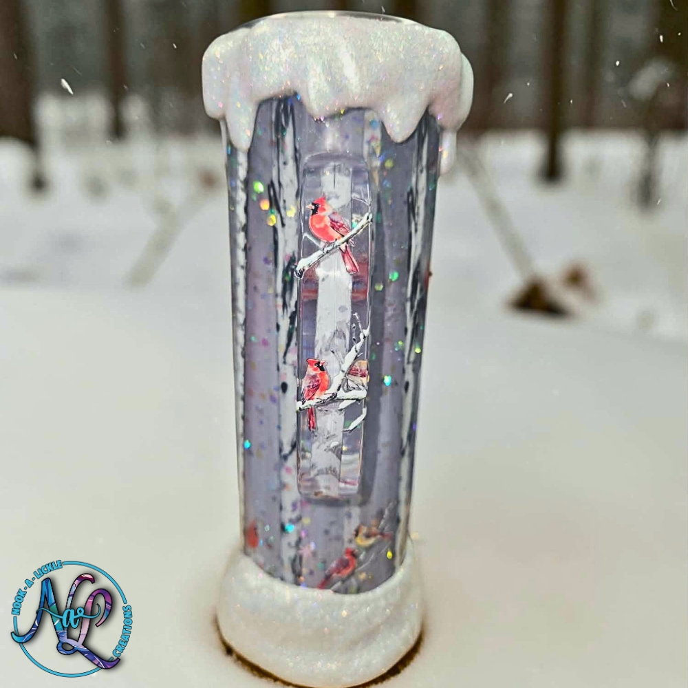 Winter Wonderland Storyboard Tumbler Class Kit ❄️ | DIY Snow Globe Tumbler + Guided Class