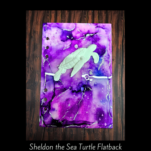 Blank shown on decorated A7 Notebook Cover